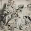 Baby's First Christmas : Rose O'Neill : 1910 : Archival Quality Art Print view 1
