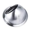 DZDZXQG Thick Stainless Steel Air Vent, Sphere Ventilation Grill Cover Hooded Cowl External Extractor Wall Air Outlet (Size : 180mm) view 3