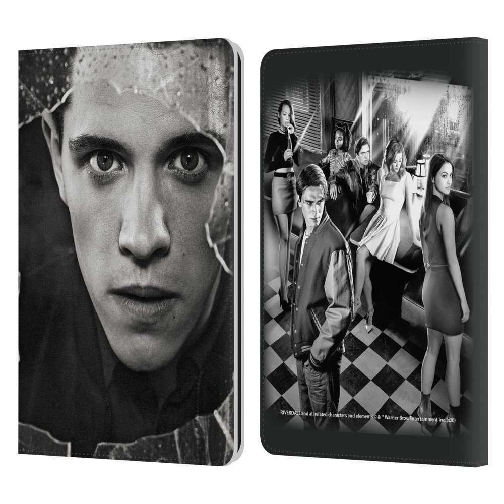 Head Case Designs Officially Licensed Riverdale Kevin Keller Broken Glass Portraits Leather Wallet Case Compatible with Kindle Paperwhite 1/2 / 3