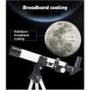 ARCH Telescope, 40mm Aperture 400mm AZ Mount Astronomical Refracting Telescope Adjustable Tripod for Beginners and KidsThe Best Astronomy Gift (Color : with Bard Film) view 2