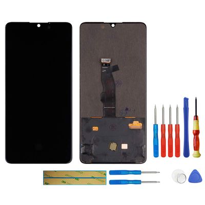 SWARK OLED Compatible with Huawei P30 (Black no Frame) LCD Display Touch Screen Display + Tools