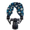 Capturing Couture Scarf Camera Strap with Hidden Pocket, Joey Blue - Zipper Pocket Size: 6.5" w x 4" d, Stretch Material view 2