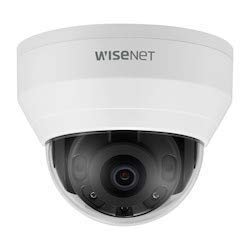 Hanwha Techwin QND-8020R 5 MP IR Network, Indoor Dome Camera with 4mm Lens,30fps@All Resolutions, Smart Detection, RJ45