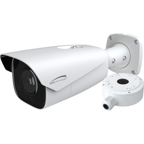 Speco Technologies O2BLP1M 2MP Outdoor Network License Plate Recognition Bullet Camera with Night Vision,Built-in Standard PoE, up 2MP @ 30fps (60fps in high Frame Rate Mode)
