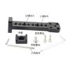 BGNing Aluminium External Extension Mounting Plate Bracket Quick Release for Mic Monitor Arm Adapter Compatible for DJI Ronin S Handheld Gimbal view 3