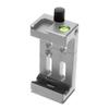 BGNing XJ-8 Phone Clip Tripod Head Bracket Mobile Phone Holder for Flashlight Microphone w/Spirit Level Cold Shoe Mount Adapter (Silver) view 1