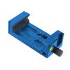 BGNing XJ-8 Phone Clip Tripod Head Bracket Mobile Phone Holder for Flashlight Microphone w/Spirit Level Cold Shoe Mount Adapter (Blue) view 4
