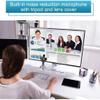 1080P Webcam,Live Streaming Web Camera with Stereo Microphone, Desktop or Laptop USB Webcam with 110-Degree View Angle, HD Webcam for Video Calling, Recording, Conferencing, Streaming, Gaming view 4