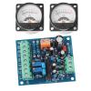 2-Pack VU Meter Boards with Driver and Warm Backlight for Audio Level Monitoring and Recording view 1