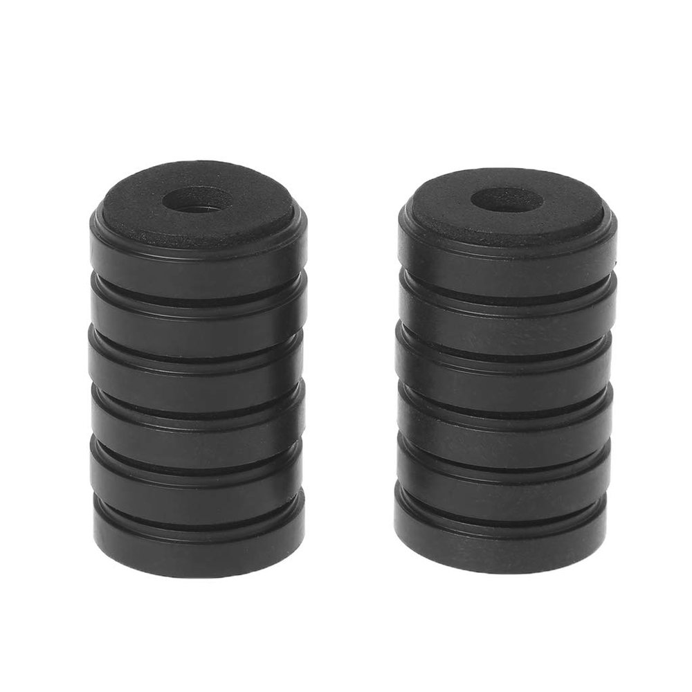 angwang 12Pcs Shock Absorption Damping for Audio Stereo Speakers Amplifier Feet Pad