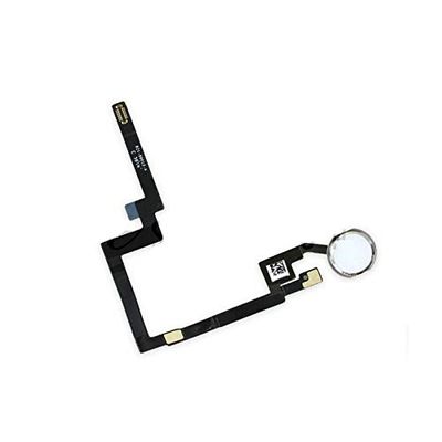 ePartSolution Wholesale_ Replacement Part for iPad Mini 3 A1599 A1600 Home Button Menu Key Button Flex Cable Ribbon Connector USA (White)