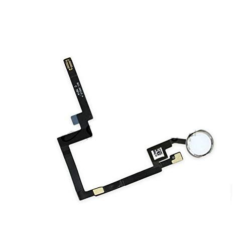 ePartSolution Wholesale_ Replacement Part for iPad Mini 3 A1599 A1600 Home Button Menu Key Button Flex Cable Ribbon Connector USA (White)