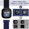AVOD Nylon Bands Compatible with Fitbit Versa 4/Sense 2/Versa 3/Fitbit Sense, Soft Breathable Sport Adjustable Replacement Strap Women Man Wristband Accessories view 4