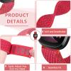 AVOD Nylon Bands Compatible with Fitbit Versa 4/Sense 2/Versa 3/Fitbit Sense, Soft Breathable Sport Adjustable Replacement Strap Women Man Wristband Accessories view 3