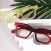 Eyekepper Design Reading Glasses for Women Blue Light Blocking Computer Readers with Spring Hinges - Red view 3