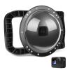 D&F Dome Port for GoPro Hero 13/12/Hero11/Hero 10/Hero 9 Black, Two Handles Dome Lens Builted-in 30m/98ft Waterproof Sealed Housing Case Diving Swimming Accessory view 1