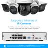 Amcrest 4K Security Camera System w/ 4K 8CH PoE NVR, (8) x 4K (8-Megapixel) IP67 Weatherproof Metal Turret Dome POE IP Cameras (3840x2160), Pre-Installed 2TB HDD, NV4108E-IP8M-T2599EW8-2TB (White) view 3