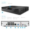 Amcrest 4K Security Camera System w/ 4K 8CH PoE NVR, (8) x 4K (8-Megapixel) IP67 Weatherproof Metal Turret Dome POE IP Cameras (3840x2160), Pre-Installed 2TB HDD, NV4108E-IP8M-T2599EW8-2TB (White) view 4