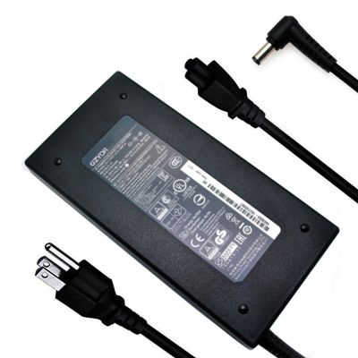 19.5V 9.23A 180W Laptop Charger for Msi A15-180P1A, for Sager NP7876 NP7856-N NP7856-S NP8956 NP8957 Notebook AC Adapter 5.5x2.5mm with Power Cord