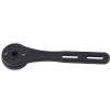Pwshymi Stem Top Computer Mount Adapter Handlebar Holder Bracket Cycling Computer Support for or Wahoo Elemen Angle Adjustable Mount Computer Lock Holder Black view 3