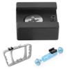DAUERHAFT Cold Shoe Mount Adapter Bracket hot shoe adapter Aluminium Alloy Flash Hot Shoe Adapter Mount,Cold Shoe Mount Adapter, with 1/4In Screw,1/4In Thread Shoe Mounts view 4