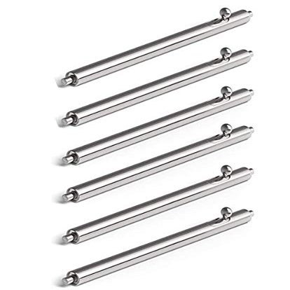 20mm Quick Release Spring Bar Pins Compatible with Garmin Series Watchbands, 6 Pack Stainless Steel Watch Band Strap Link Pins