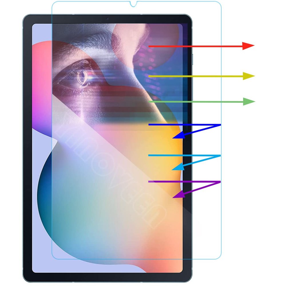 2PCS Eye Protection Screen Protector for Samsung Galaxy tab S6 lite 10.4 Inch 2024/2022/2020(SM-P625/P620/P619/P615/P613/P610) Anti-Blue Light HD Clear Screen Protector, Blue Light Uv Blocking Film