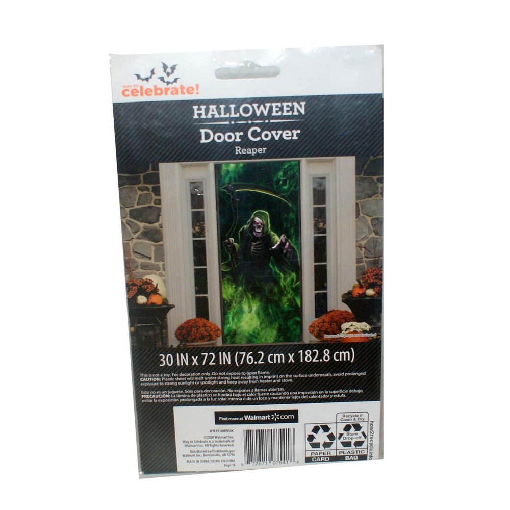 Miller's Emporium Reaper Halloween Door Cover