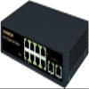 Seco-Larm NS-508UT-GAQ 8-Port Unmanaged PoE Switch, 328ft (100m) Transmission Distance, 20Gbps Switching Capacity, 8 Out, 2 Uplink Ports; Supports 10, 100BaseT, 1000BaseT Gigabit; Easy Plug-and-Play view 1