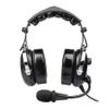 R SPIDER WIRELESS Premium Pilot Aviation Headset, Include Pilot Kneeboard with Aluminum Clipboard, Aviation Headset Bag view 3