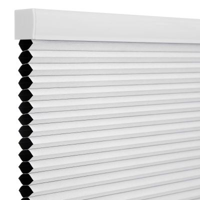 Changshade Blackout Cordless Cellular Shades for Windows,Honeycomb Blinds with Thermal Insulation,UV Protection,Child Safe,Privacy Light Control,Easy to Install,30" w x 72" h,White