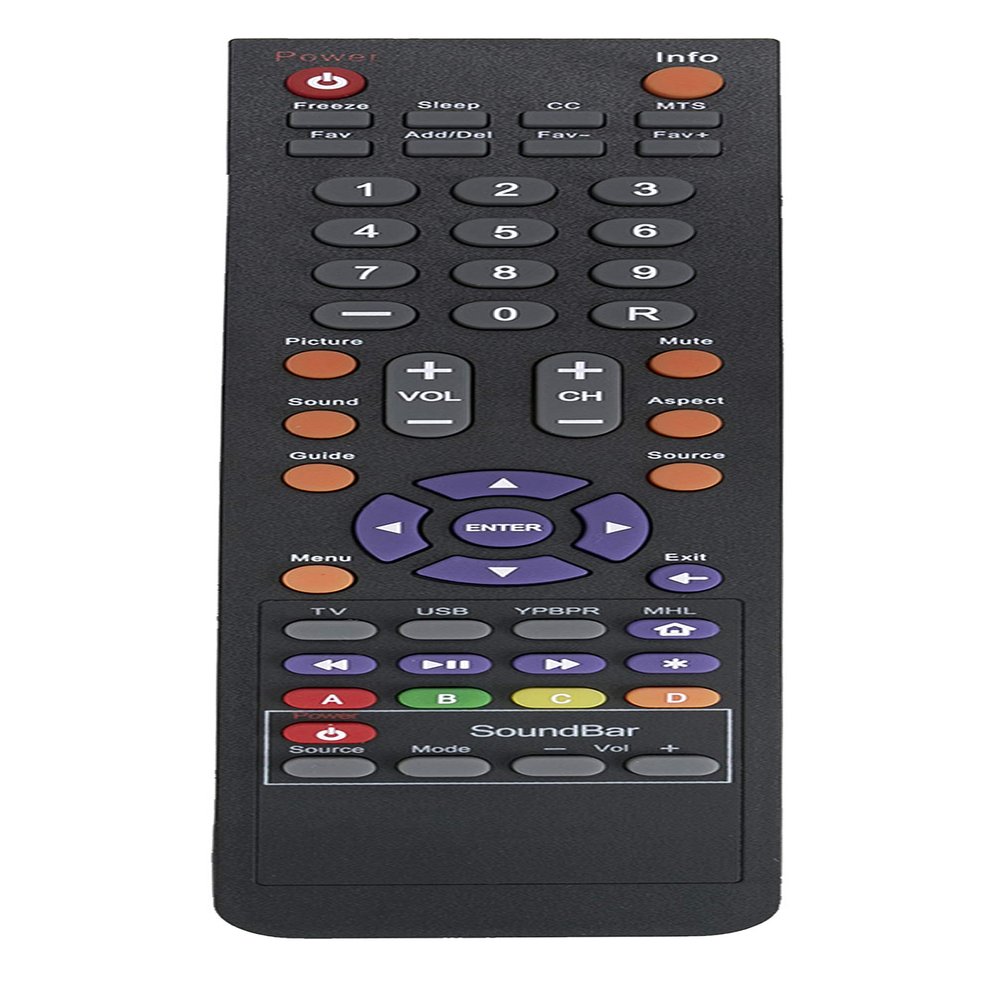142022370010C Replacement Remote Control Compatible with Sceptre TV E165BV-MQ E195BV-SMQR E205BV-SMQC E246BV-FMQC E248BV-FMQR E322BV-HDR E325BV-HDR E325BV-MQC X322WV-HDR X322XV-HDR