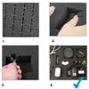 AOOCY Small Hard Case with Pluck Foam, 12" Customizable Interior Protection Carrying Case for Pistol, GoPro, Microphone, Handgun, Camera - Outer Size: 12.2 x 10 x 2.7 view 3