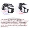 NA SooGree kids Basketball Soccer Football Sports Training Glasses Protective Eyewear Goggles Anti Fog Lens for Boys Grils Youth Safety Glasses Age 7-12, G8029 view 3