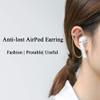 AoedeJ Anti-Lost Holder Earrings for Bluetooth Earphones 14K Gold Plated Dangle Earring Wireless Earphone Holder Strap Compatible with Bluetooth Earphones(Ear Cuff-2) view 3