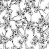 Ceramic Decals - Cherry Branches (Black, 19 x 13 Inch) view 1