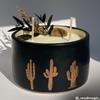 Ceramic Decals - Overglaze Gold - Enamel Decal - Waterslide Decal Gold Cactus view 3