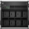 Synology RackStation RS1221+ - NAS Server - 8 Bays - Rack-mountable - SATA 6Gb/s - RAID 0, 1, 5, 6, 10, JBOD - RAM 4 GB - Gigabit Ethernet - iSCSI - 2U view 1