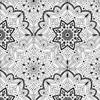Ceramic Decals - Mandala (Black, 19 x 13 Inch) view 1