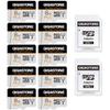 [10x High Endurance ] GIGASTONE Industrial 8GB MLC Micro SD Card 10-Pack, Full HD Video Recording, Dash Cam, Surveillance Compatible 85 MB/s, U1, with Adapter [5-Yrs Free Data Recovery] view 1