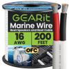 GEARit 16 Gauge Marine Wire, 16/2 AWG (200ft) Marine Grade Tinned Copper Oxygen Free, Duplex 2-Conductor Insulated Red & Black Electrical Cable for Boat, Automotive, RV, Camper, Trailer view 1