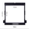 Asvegen Car Stereo Frame, Car Radio Fascia Frame for Ford F150 DVD GPS Navi Player Panel Dash Kit Installation Trim Bezel view 2