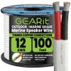 GEARit 12 Gauge Marine Wire, 12/2 AWG Tinned Copper Electrical Wire, 100ft view 1