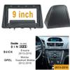Asvegen Car Stereo Frame, Car Radio Fascia Frame for Buick Encore 2013 DVD GPS Navi Player Panel Dash Kit Installation Trim Bezel view 2