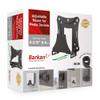 Barkan Universal and Adjustable Streaming Device Mount, Wall or TV Connection, Safety Strap Included, Very Easy Assembly, 5 Year Warranty, Compatible - Apple TV, Roku, Amazon Fire TV, Cable Box, black view 4