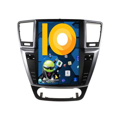 ZWNAV One din Android 9.0 Tesla Car Stereo for Mercedes-Benz ML 350 300 GL 2012-2016, 1024P HD Screen, Car GPS Navigation Head Unit, DSP, Support Carplay, Android Auto, Bluetooth, WiFi, Fast Boot