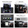 ZWNAV One din Android 9.0 Tesla Car Stereo for Mercedes-Benz ML 350 300 GL 2012-2016, 1024P HD Screen, Car GPS Navigation Head Unit, DSP, Support Carplay, Android Auto, Bluetooth, WiFi, Fast Boot view 3