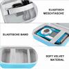 Leayjeen underwater camera case Compatible with YISENCE/HICSHON Waterproof Digital Camera Underwater Camera Full HD 2.7K 48 MP Video Recorder and More Accessories-Blue(Case Only) view 4