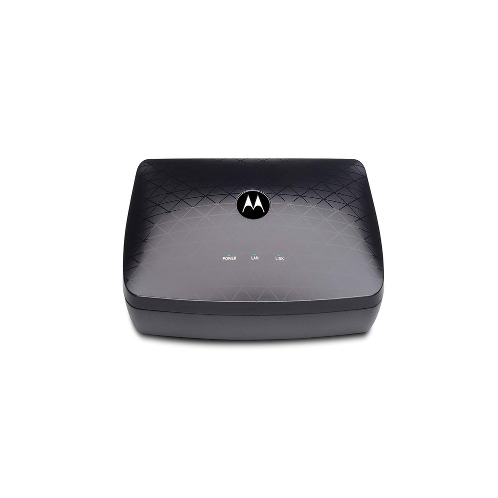 Motorola MOCA Adapter for Ethernet Over Coax, 1,000 Mbps Bonded 2.0 MoCA (Model MM1000) (Renewed)