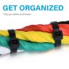 100pcs Heavy Duty Cable Zip Ties 16 inch, Premium Strong Large Zip Ties, Self-Locking Nylon Tie Wraps for Indoor and Outdoor, Black view 2